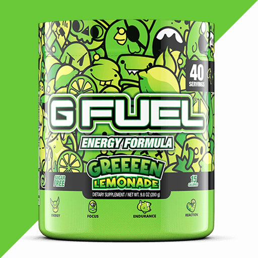 G FUEL Glow in the dark starter kit, Energy drink from USA