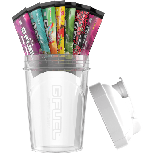 G FUEL Winter White starter kit, Energy drink from USA